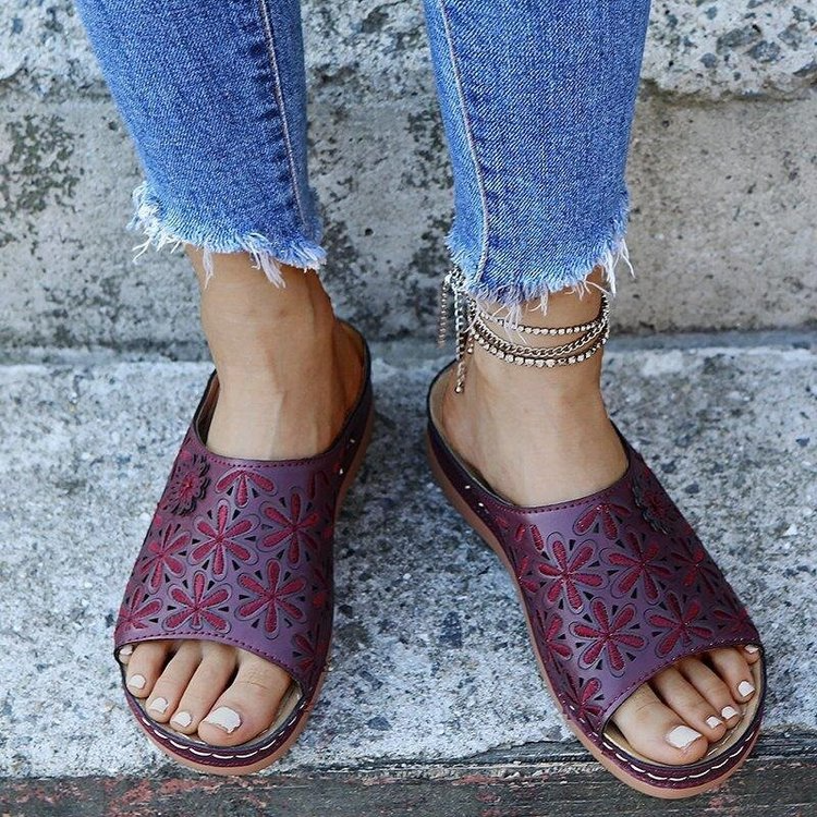 Noahshoes™ | Leather Orthopedic Arch-Support Sandals