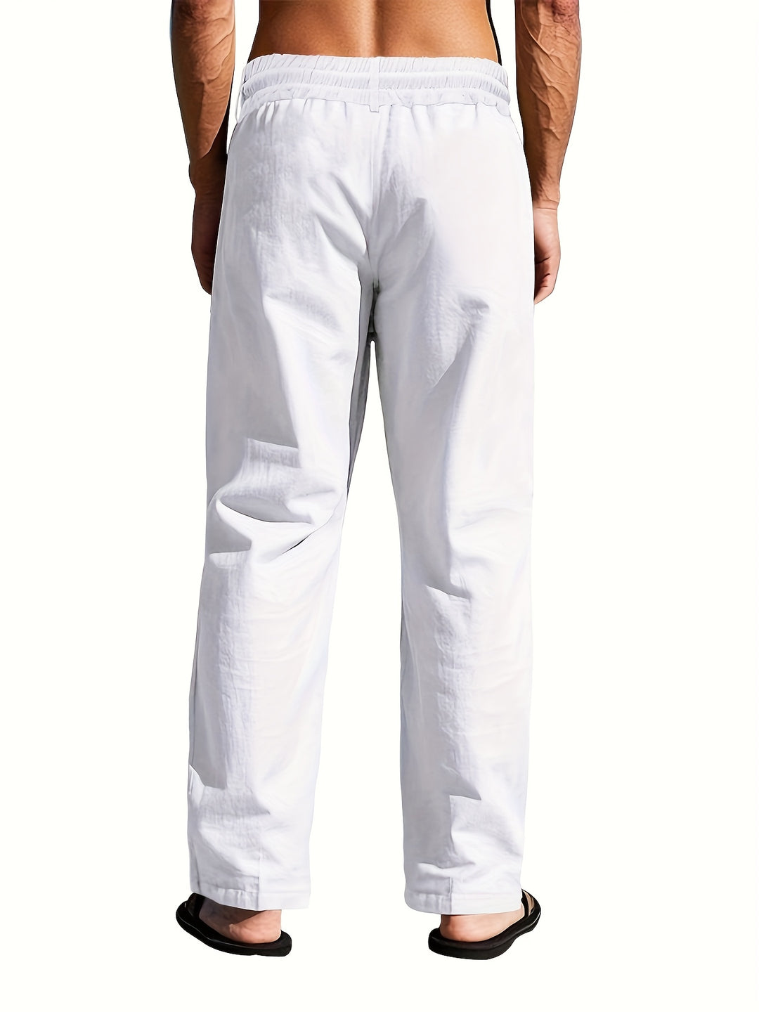 Julian | Men Lightweight Drawstring Linen Pants
