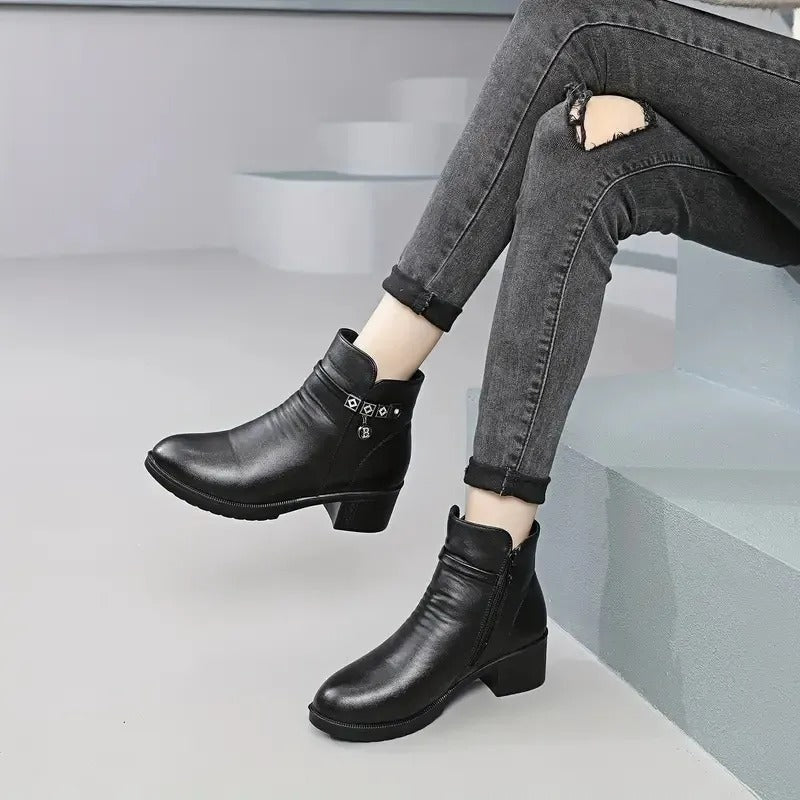 Noah | Black Ankle Boots Women