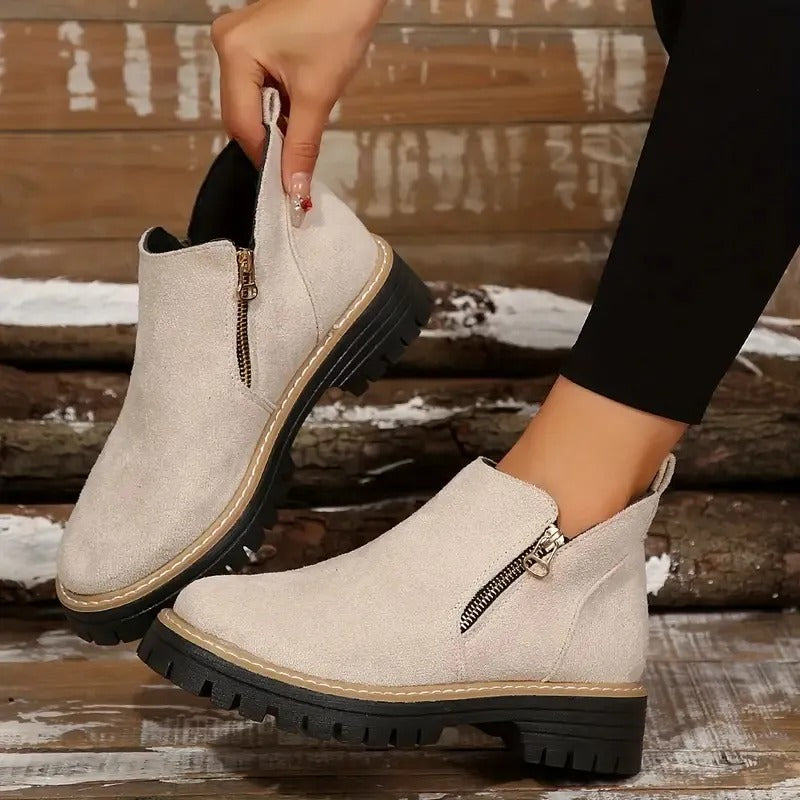 Noah | Women's Zipper Ankle Boots