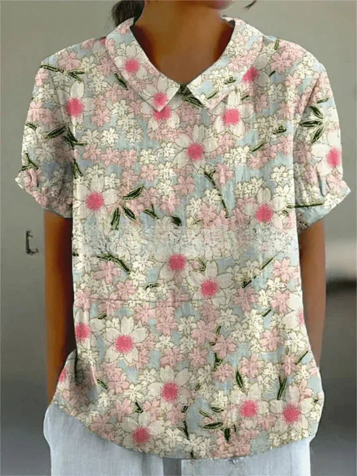 Matilda | Classic Floral Blouse