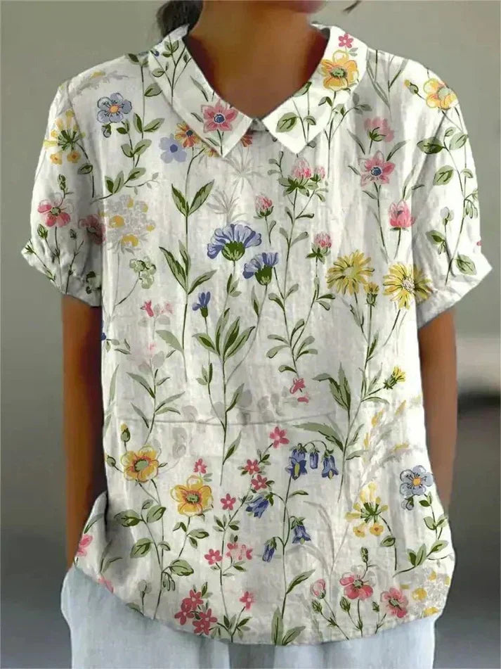 Matilda | Classic Floral Blouse