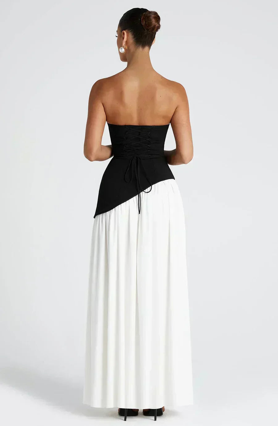 Julia | Women Wedding Guest Asymmetric Maxi Dress