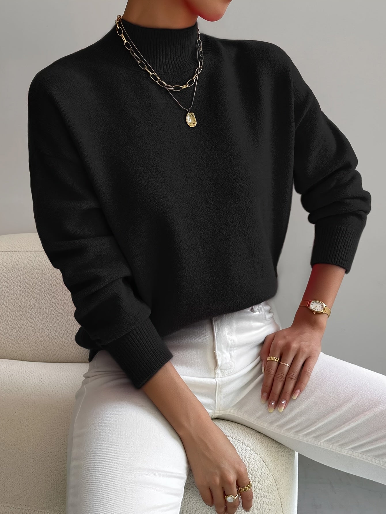 Penelope | Women Elegant Turtleneck Sweater