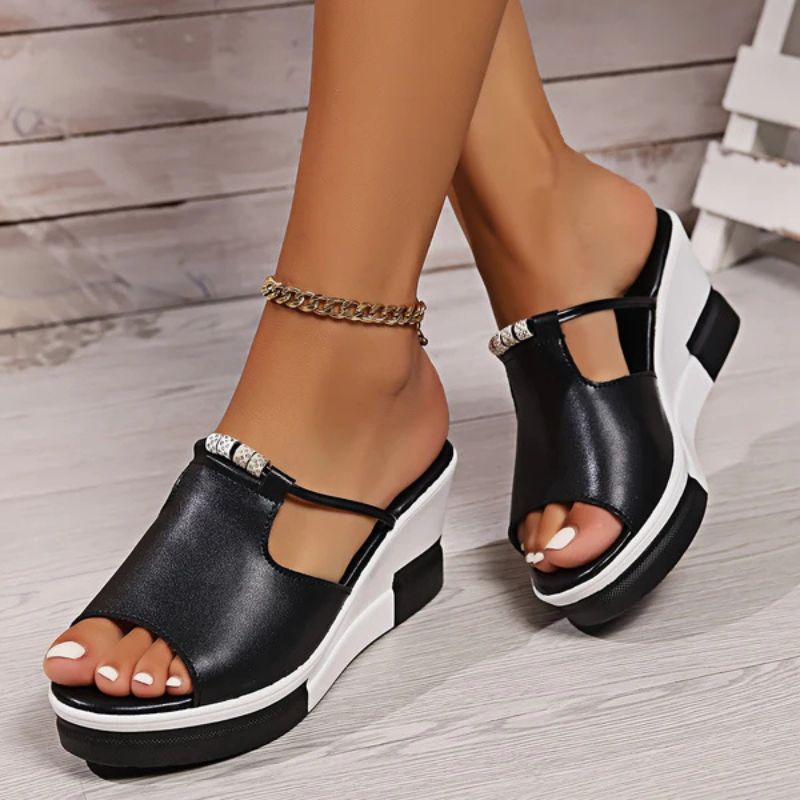 Minerva | Women's Platform T-Bar Sandals