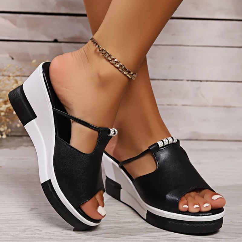 Minerva | Women's Platform T-Bar Sandals