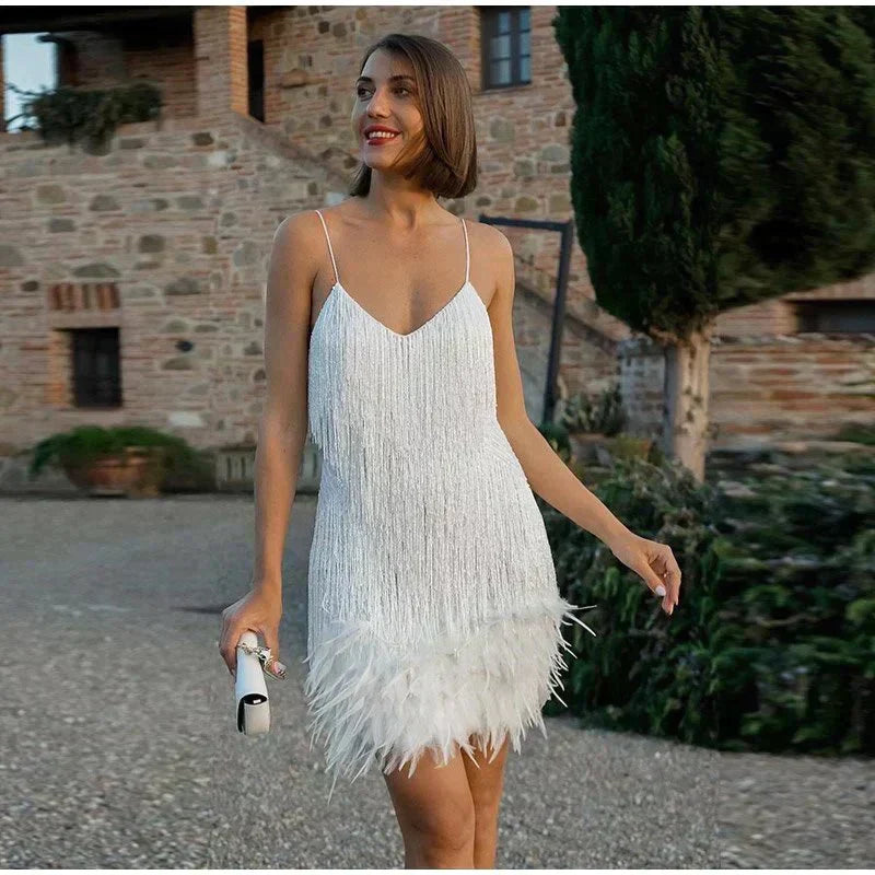 Mia | Women’s Summer Fitted Sequin Cocktail Mini Dress