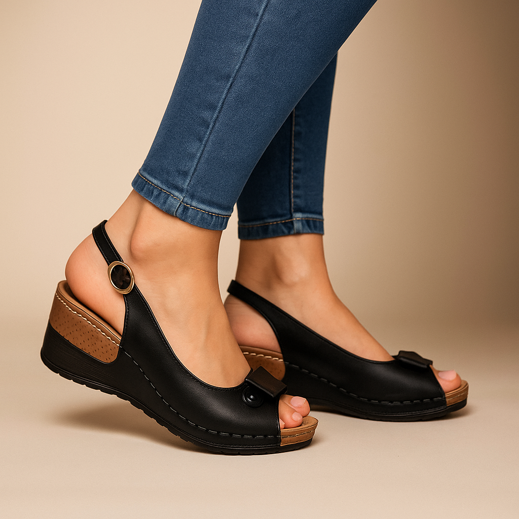 Valencia | Women's Comfort Wedge Sandals