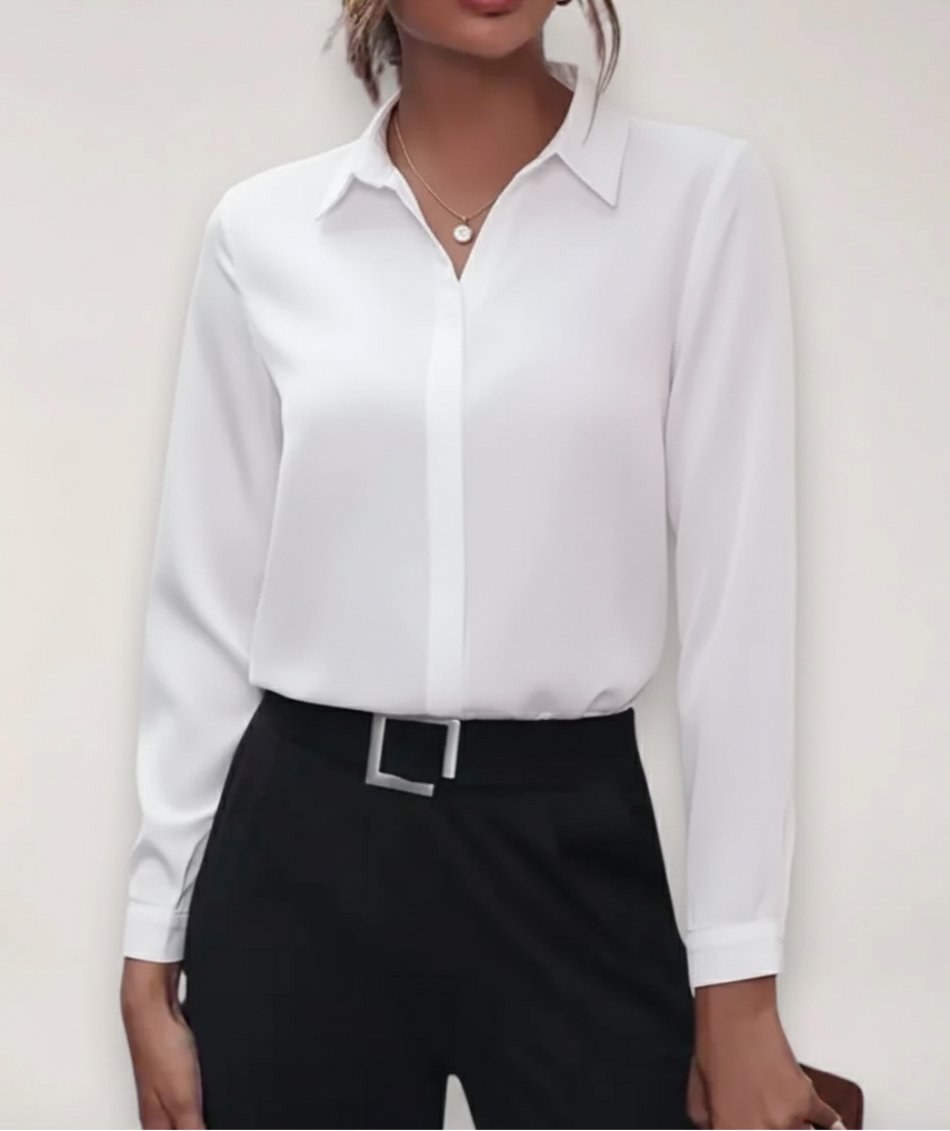Hazel| Women’s Spring Buttoned Office Blouse