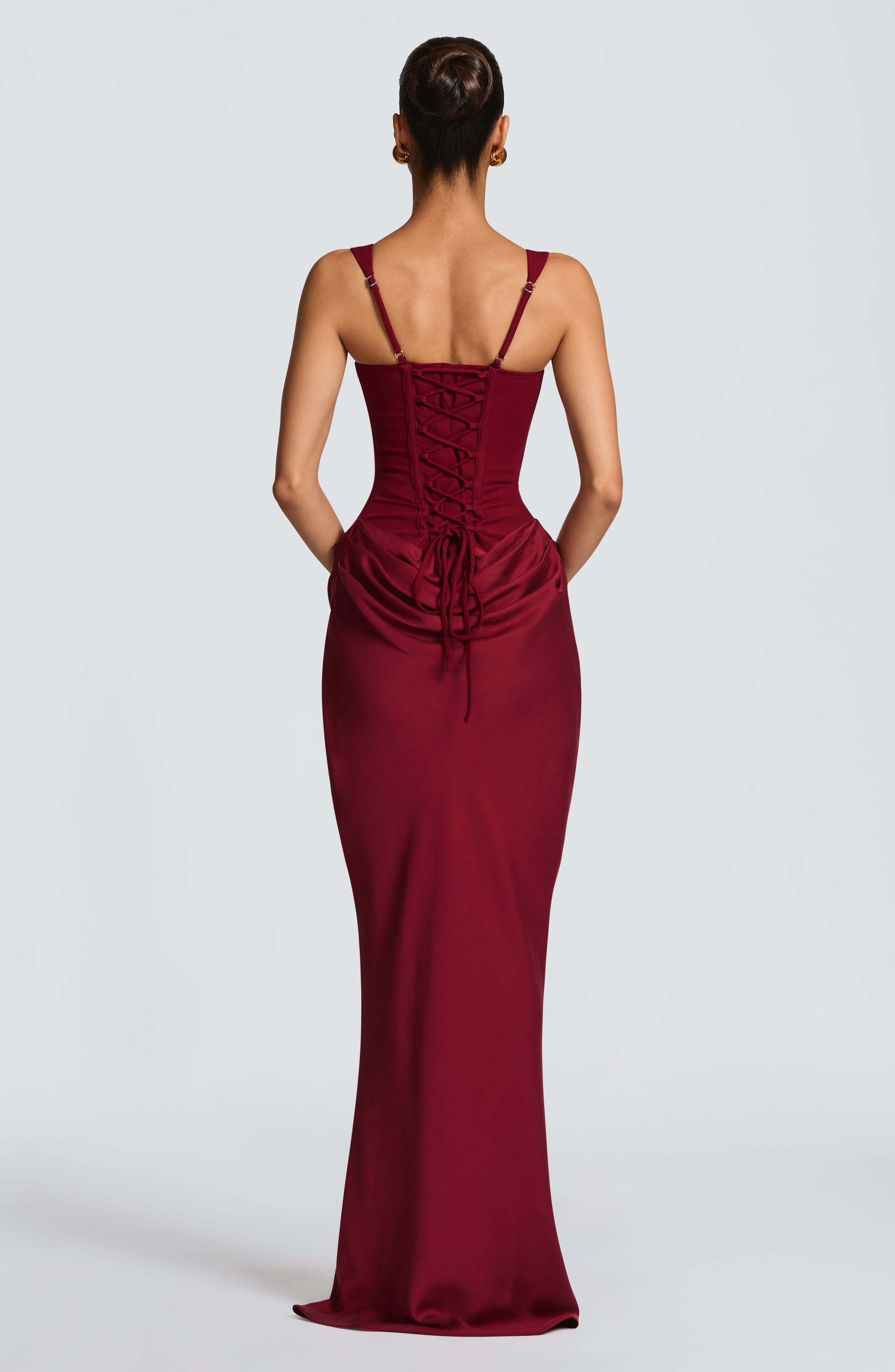 Jasmine | Women's Sleeveless Bodycon Maxi Wedding Guest Dress