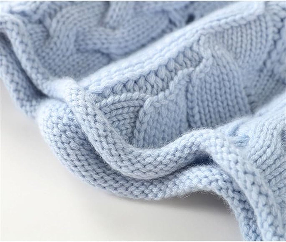 Emily | Women's Cable Knit Sweater Turtleneck Loose Fit Jumper
