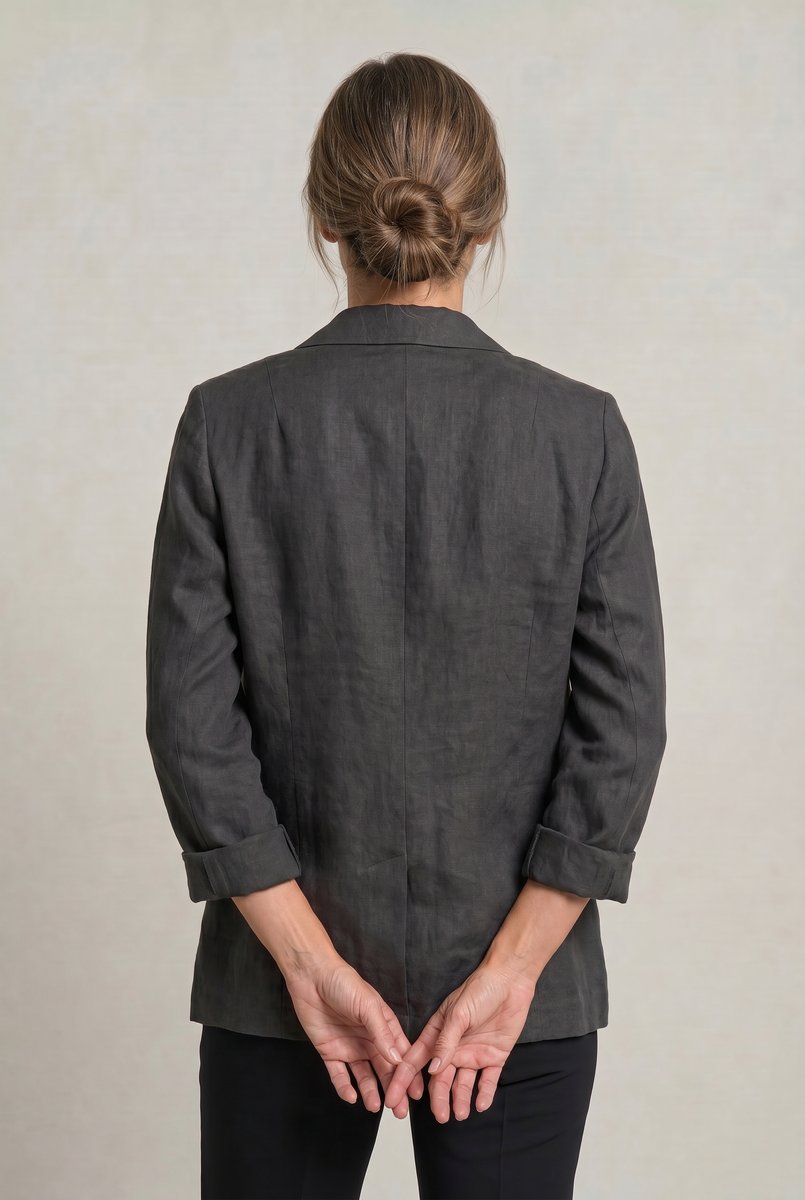 Sienna | Women's Coat Style Lightweight Single-Button Relaxed Blazer