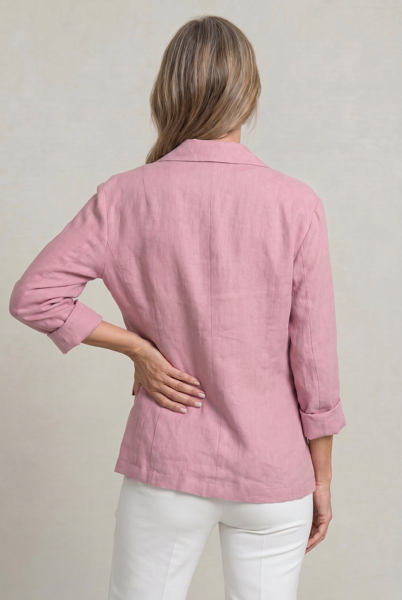 Sienna | Women's Coat Style Lightweight Single-Button Relaxed Blazer