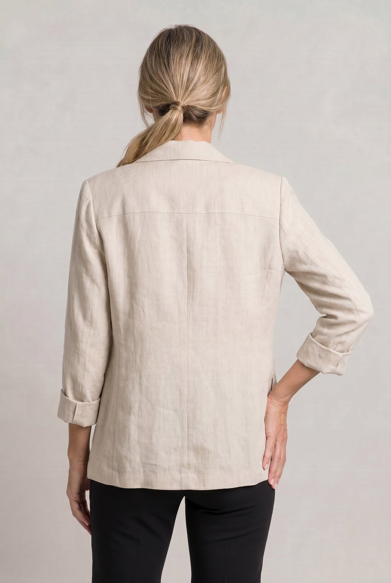 Sienna | Women's Coat Style Lightweight Single-Button Relaxed Blazer