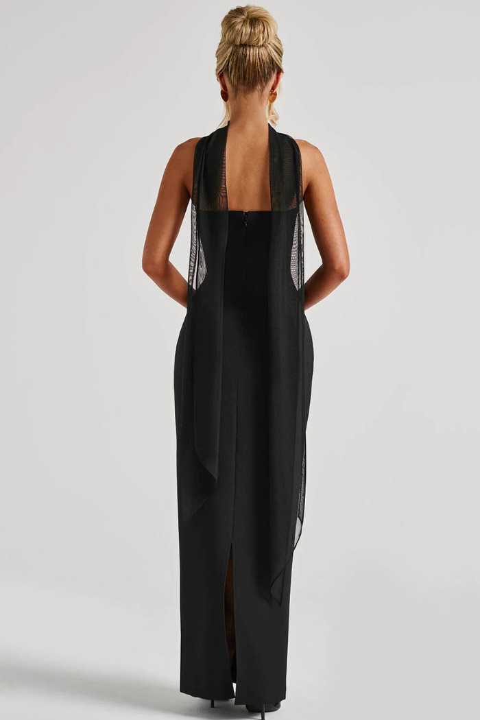 Women's Cocktail Strapless Maxi Bodycon Dress