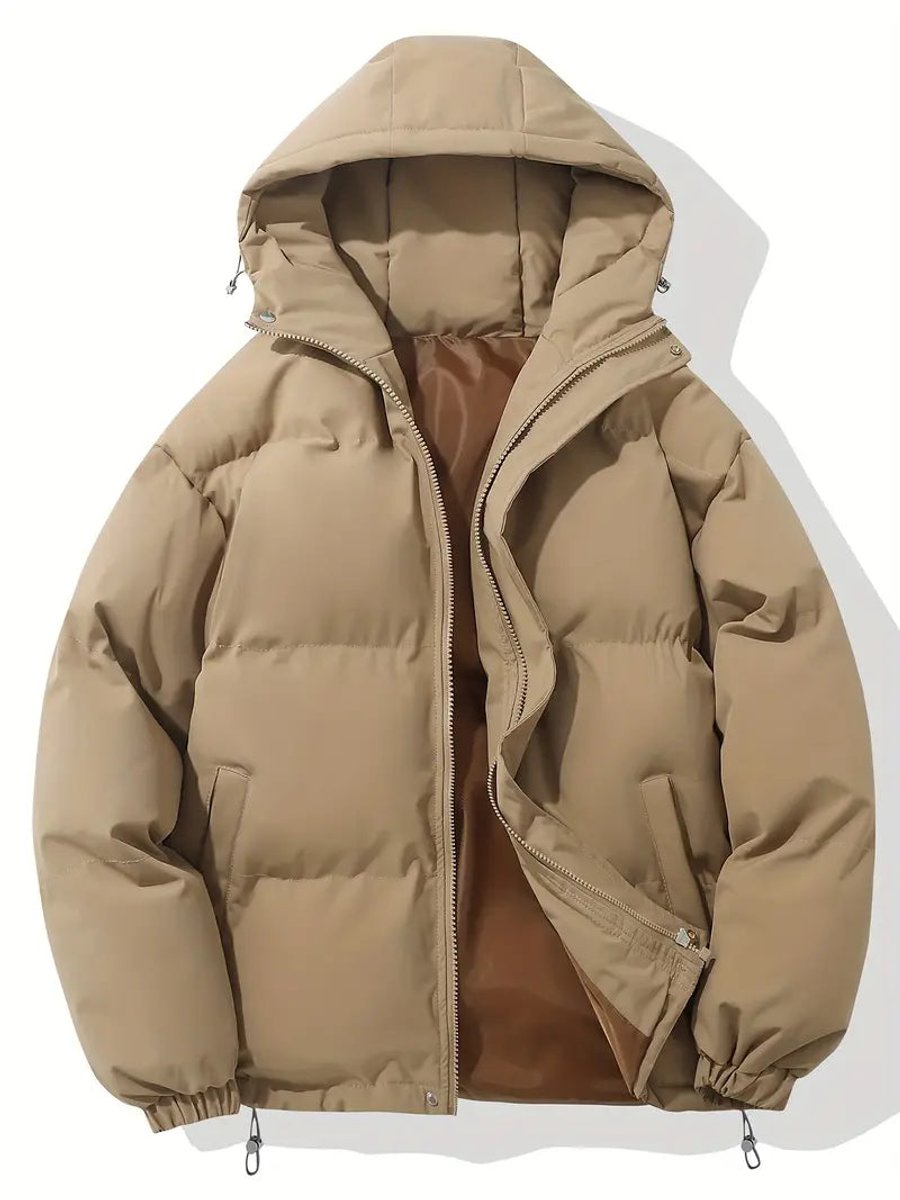Willow | Women's Hooded Puffer Winter Jacket Zip-Up Oversized Coat