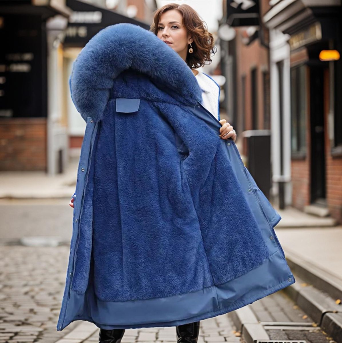 Ivy | Women's Jacket Waterproof Insulated Faux Fur Hood Winter Parka