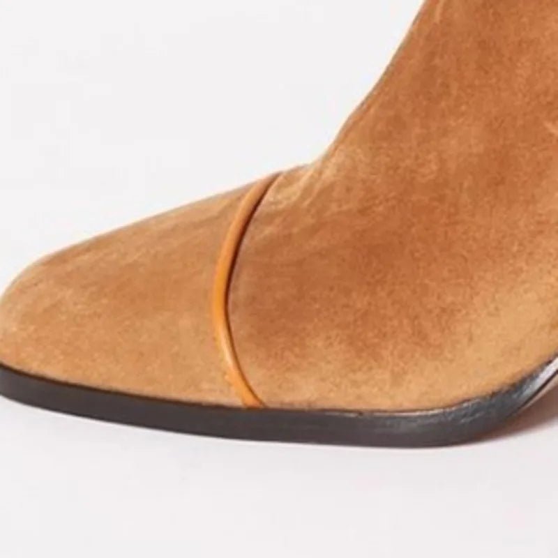Sienna | Women's Square-Toe Block Heel Ankle Boots