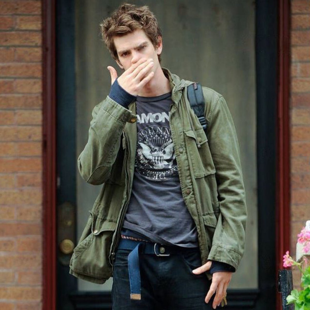 Sophie | Men's Vintage Military Field Jacket Hidden Hood Cargo Pockets