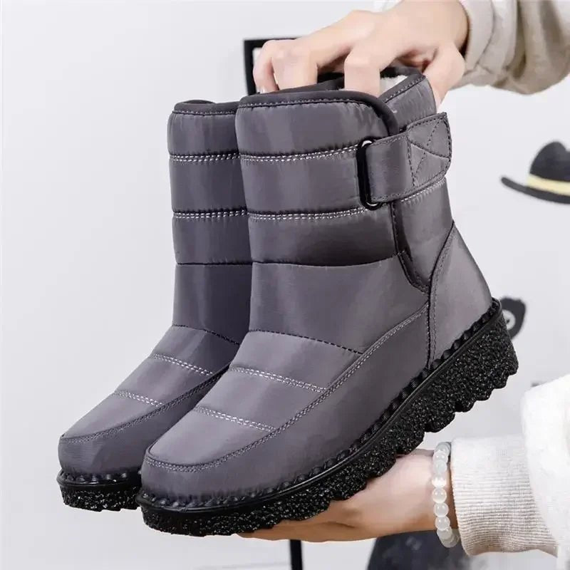 Ava | Women's Waterproof Boots Quilted Winter Ankle Snow