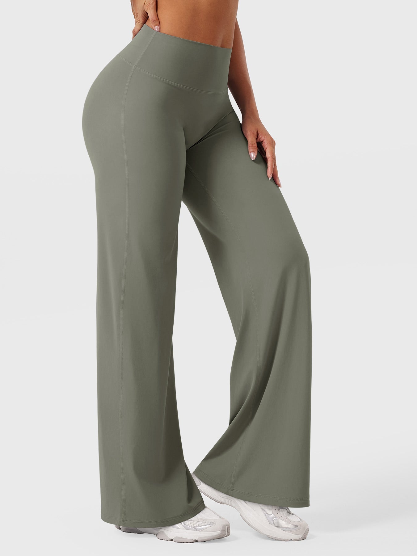 Millie | Women’s Summer High Waist Flared Pants