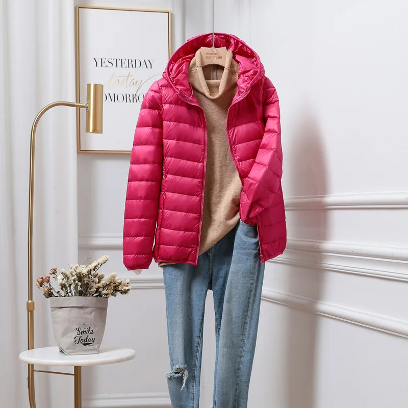 Chloe | Women’s Hooded Zip Puffer Jackets