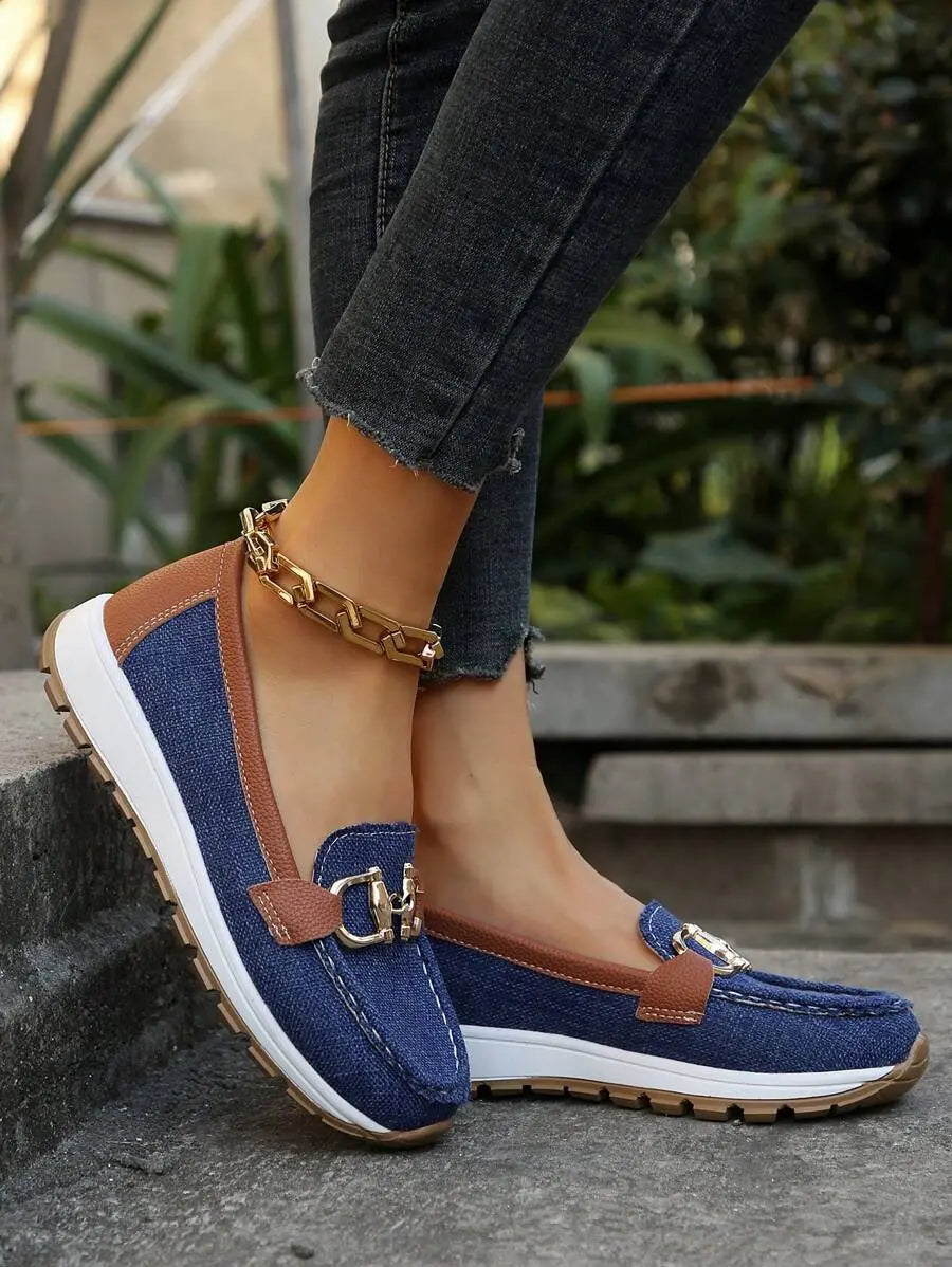 Zinnia | Chain Link Loafers for Women