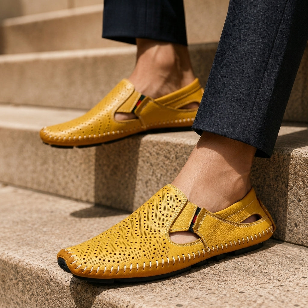 Leonardo Italian Leather Sandals