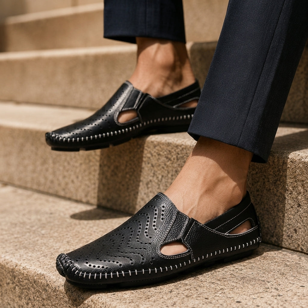 Leonardo Italian Leather Sandals