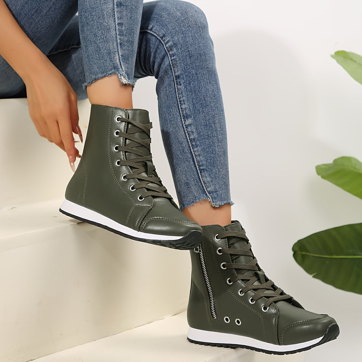 Noah | High Top Fashion Boots