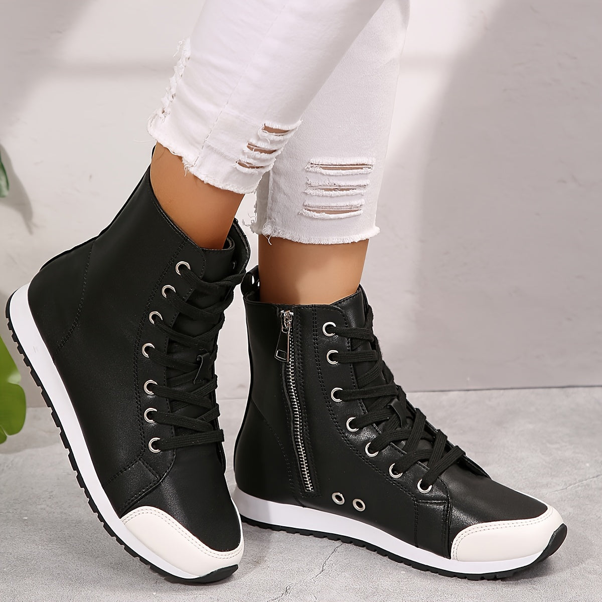 Noah | High Top Fashion Boots