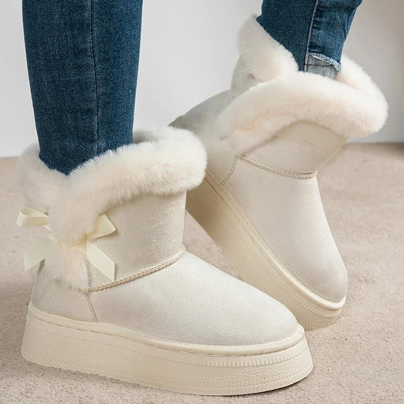 Noah | Suede Platform Boots