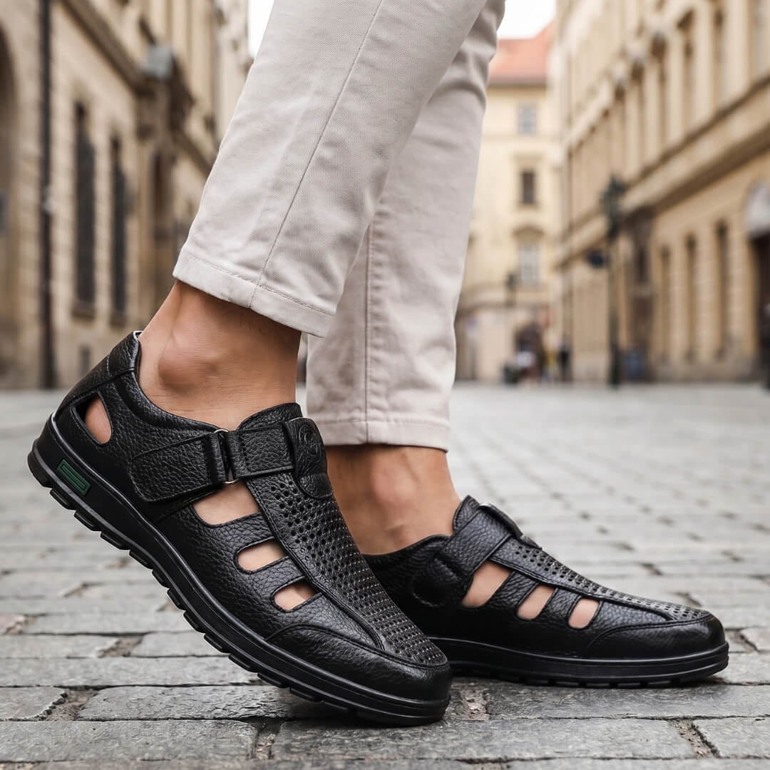Hudson Leather Sandals