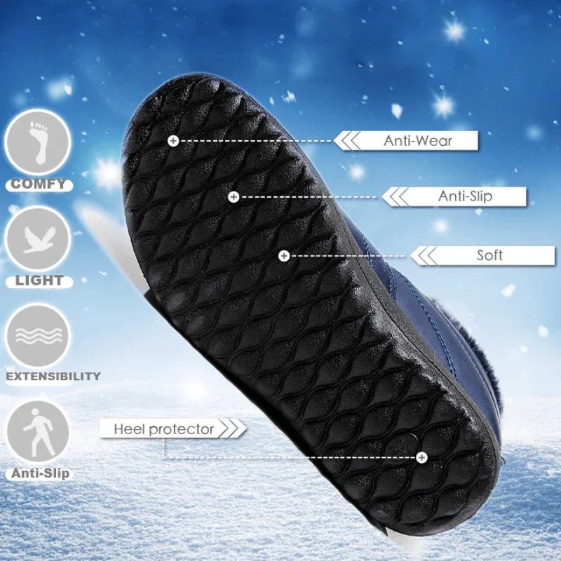 Noah | Warm & Comfy Snow Boots