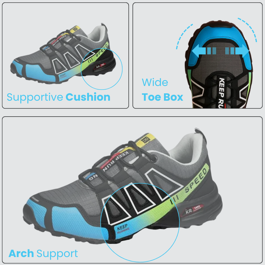 Noah | Orthopedic Hiking Shoes Waterproof