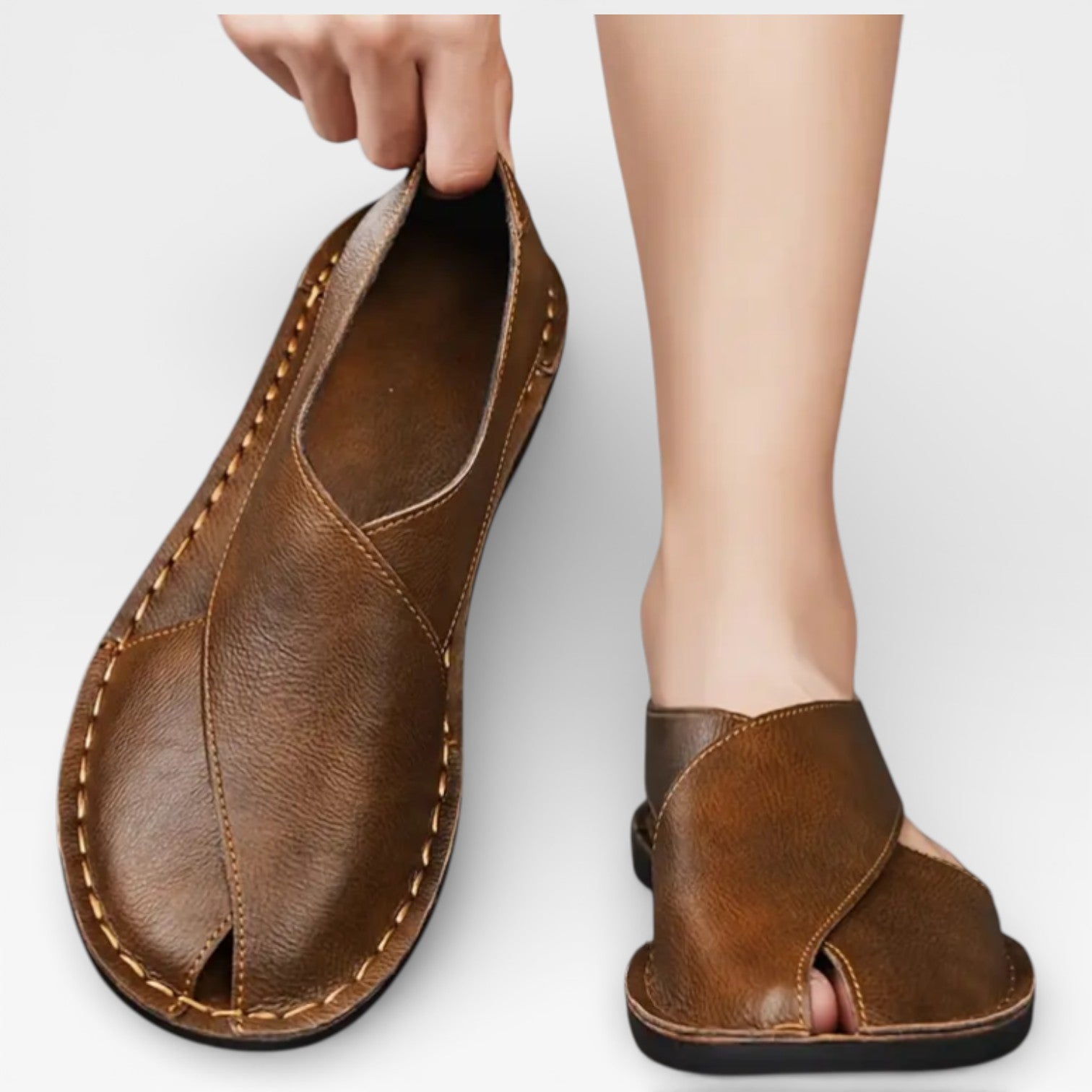 Noah™ | Men’s Classic Leather Sandals