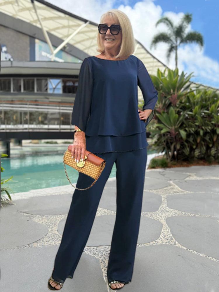 Jessica | Women’s Summer Two Piece Pants Set