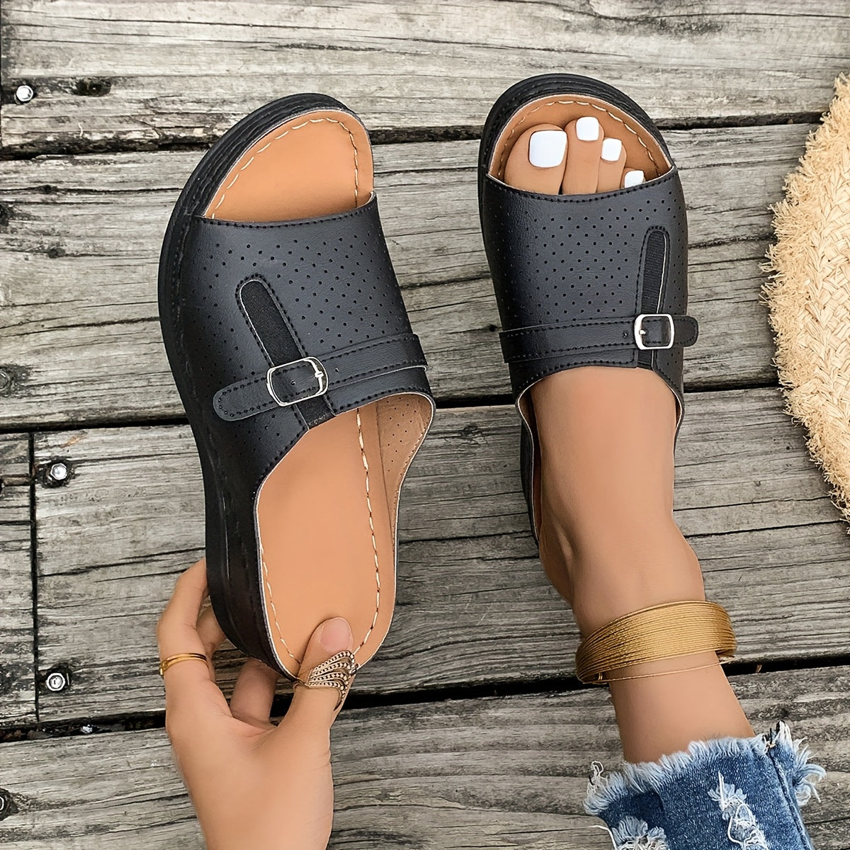 Noah™ | Orthopedic Wedge Sandals