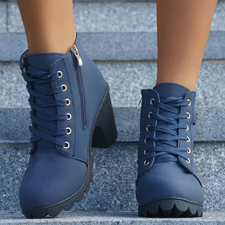 Noah | Women's Lace-Up Ankle Boots