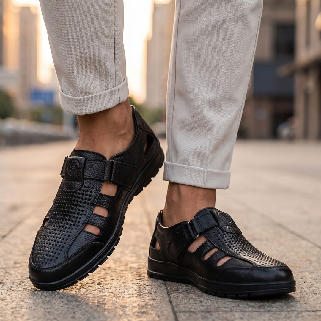 Hudson Leather Sandals
