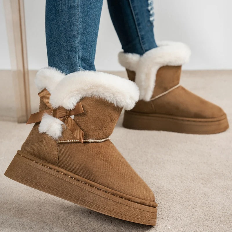 Noah | Suede Platform Boots