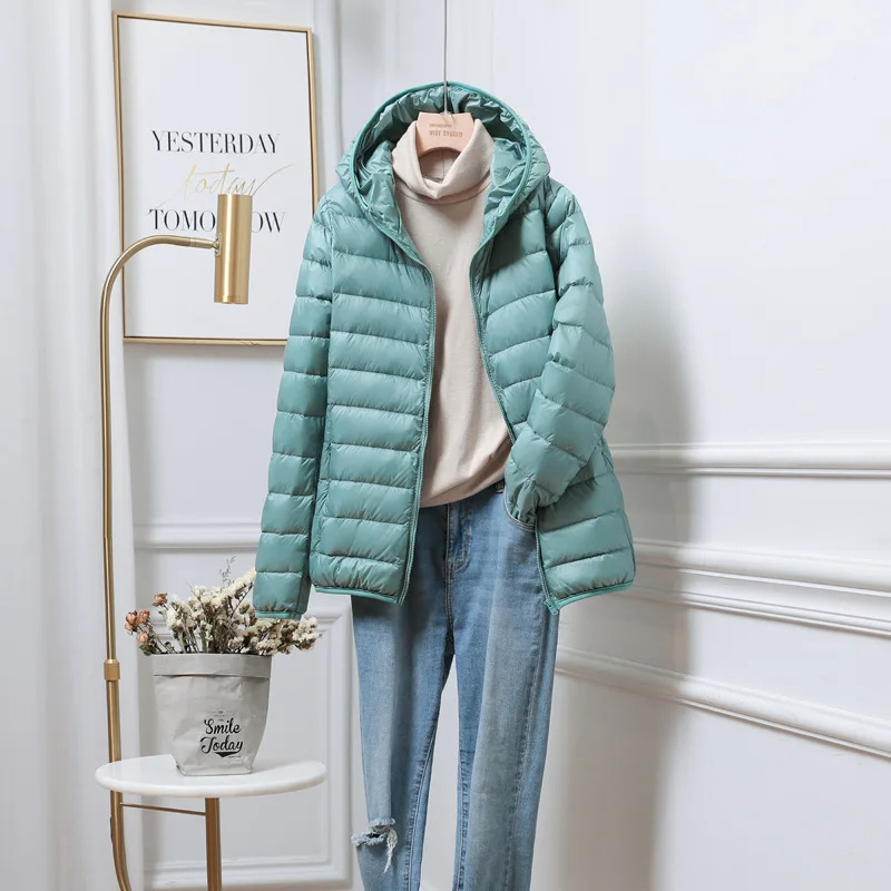 Chloe | Women’s Hooded Zip Puffer Jackets