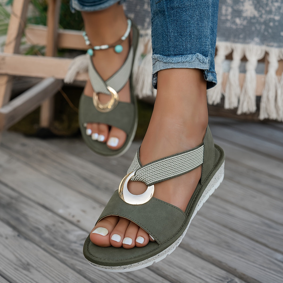 Noah™ | Orthopedic Comfort Flat Sandals
