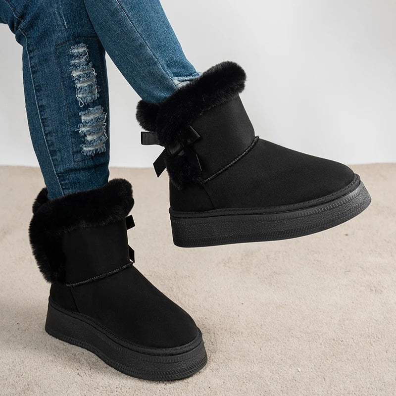 Noah | Suede Platform Boots