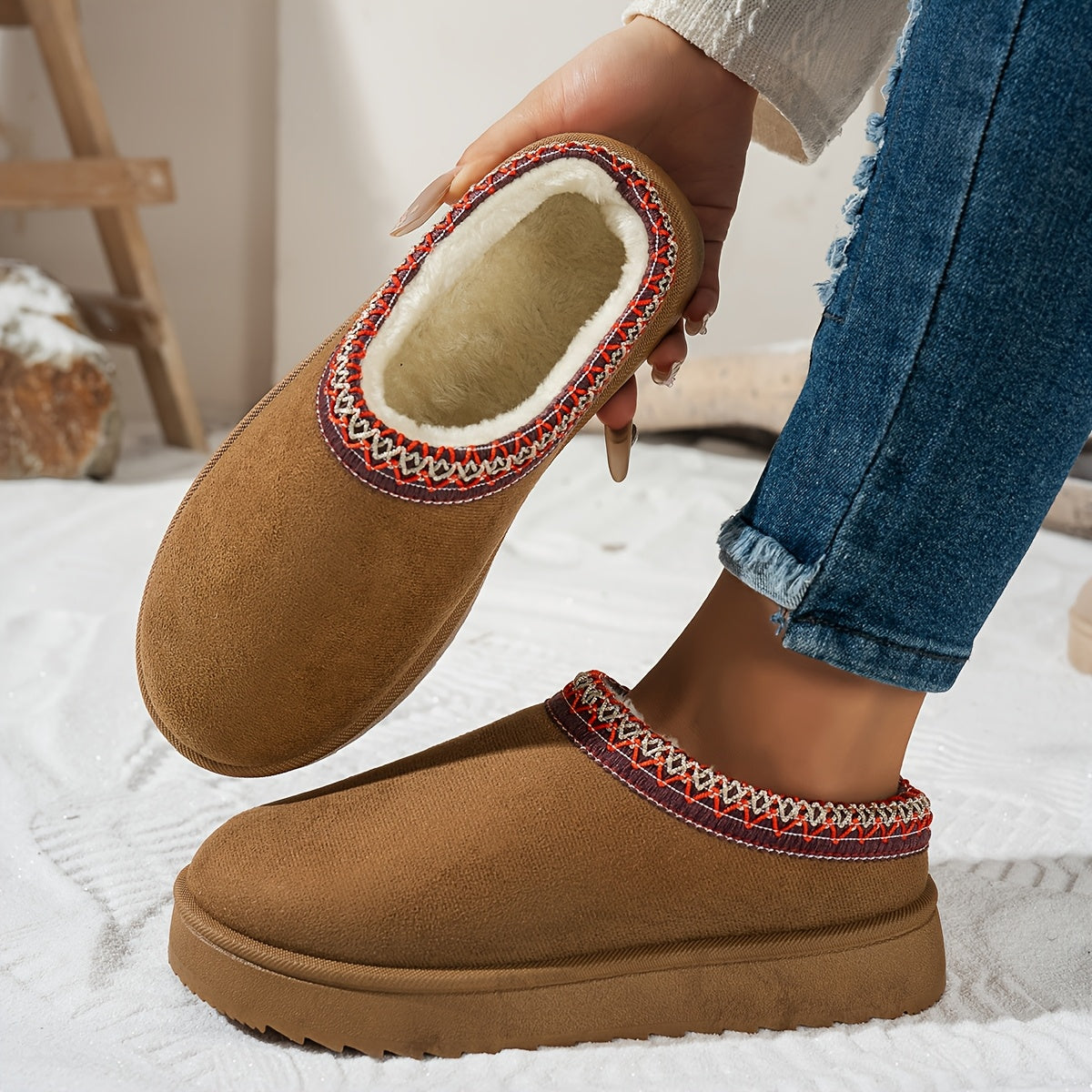 Grace™ | Fleece-Lined Vintage Ankle Boots