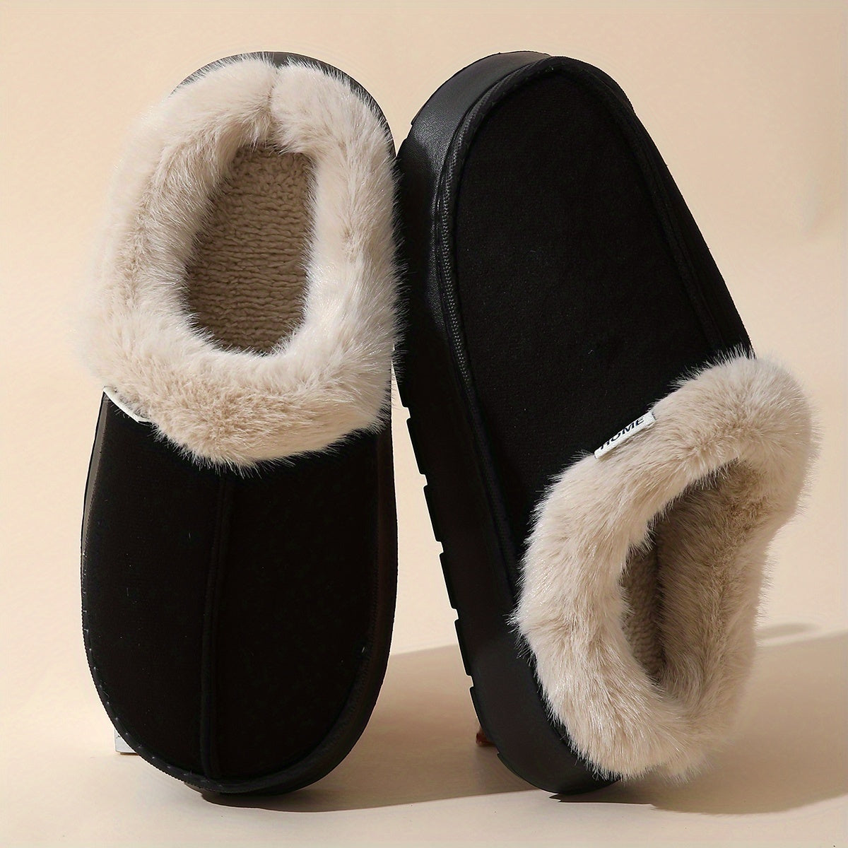 Sophie™ | Wool-Lined Platform Winter Slippers