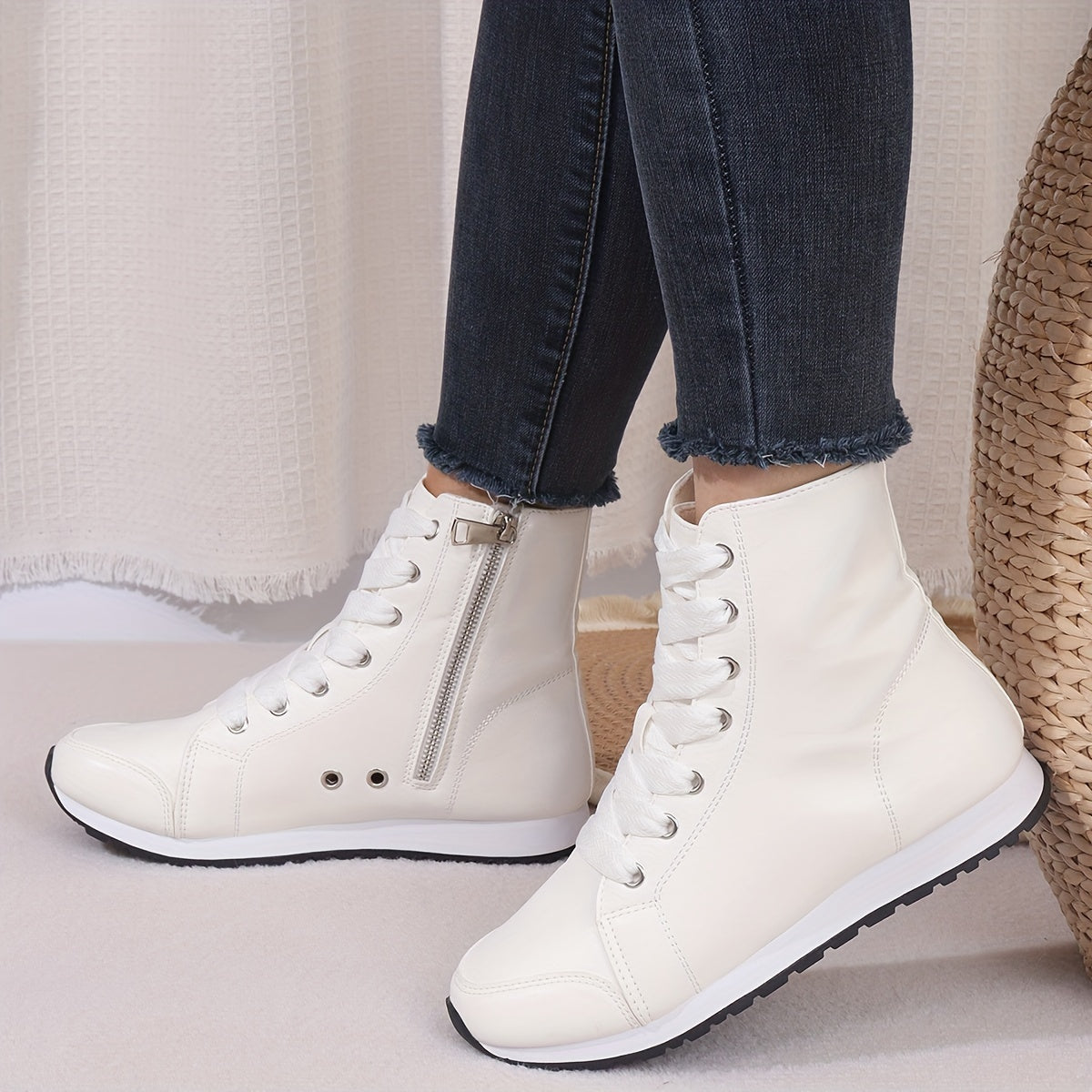 Noah | High Top Fashion Boots