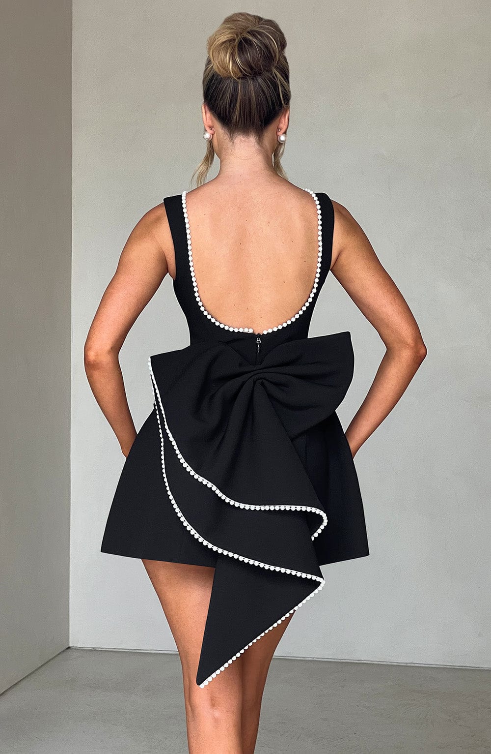 Catherine | Women's Wedding Guest Structured Mini Dress