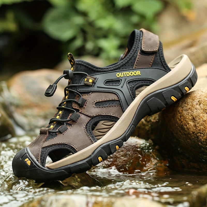 Noah | Mens Leather Fisherman Sandals