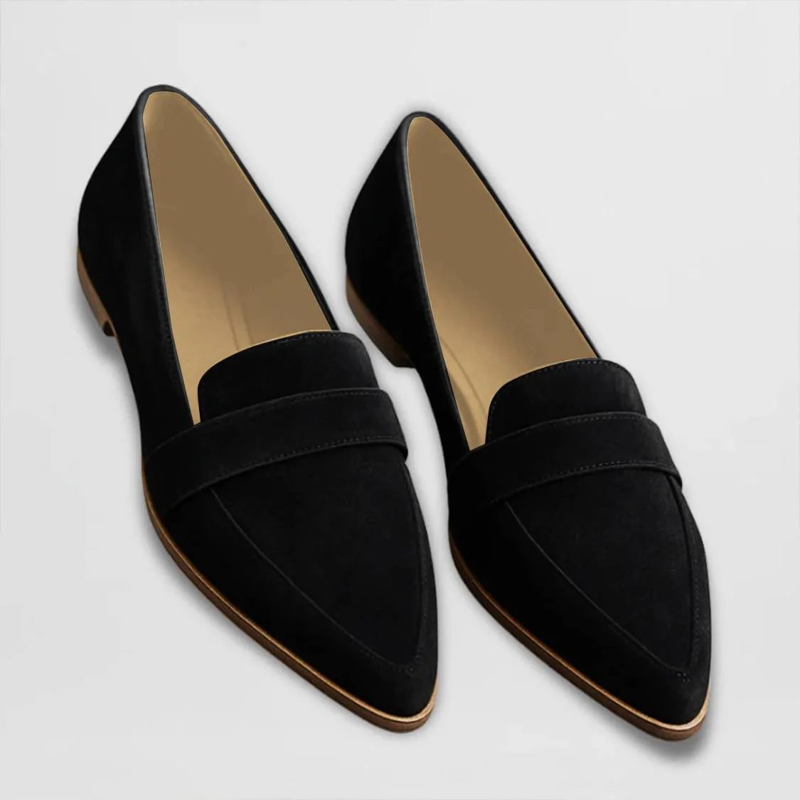 Esmée | Pointed Toe Loafers for Women